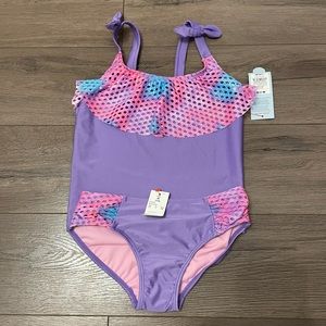 NEW Cat & Jack Girls Two-Piece Swimsuit